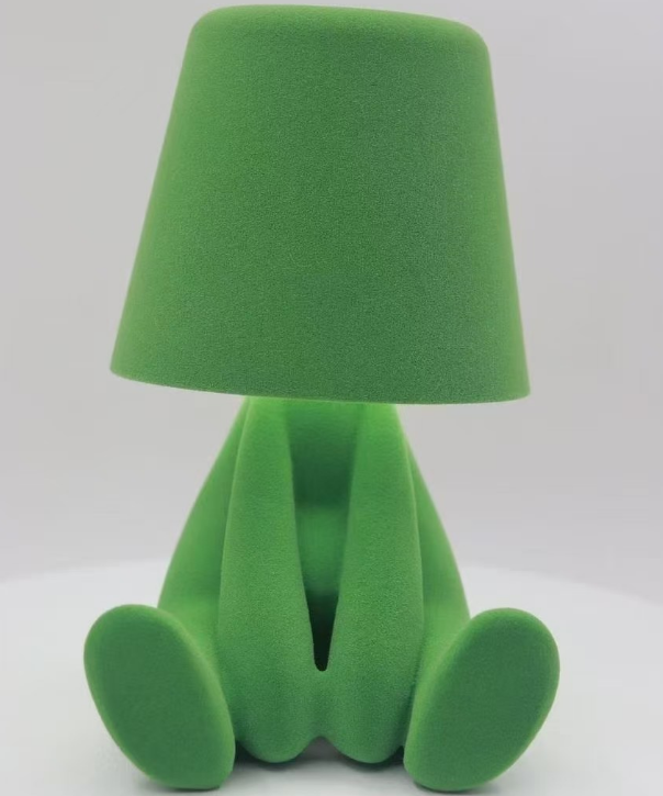 灯罩植绒